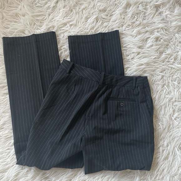 Chaps Wide Leg Striped Pants - 4P - Picture 3 of 3